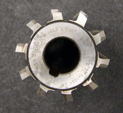 Bild des Artikels FETTE-Vollstahlwälzfräser-gear-hob-m-=-2,5mm-BP-II-DIN3972-20°-EGW-Ø65x65xØ22mm