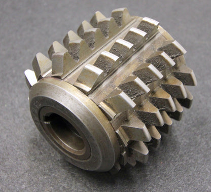 Bild des Artikels SAAZOR-Stollenwälzfräser-involute-spline-hob-m-=-5mm-20°-EGW-Ø100x105xØ32mm