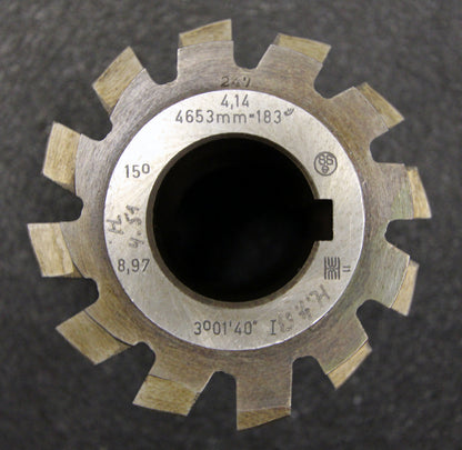 Bild des Artikels Vollstahlwälzfräser-gear-hob-m=-4,14mm-15°-EGW-Abmessungen-Ø85x80xØ32mm-mit-LKN