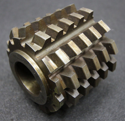 Bild des Artikels Vollstahlwälzfräser-gear-hob-m=-4,14mm-15°-EGW-Abmessungen-Ø85x80xØ32mm-mit-LKN