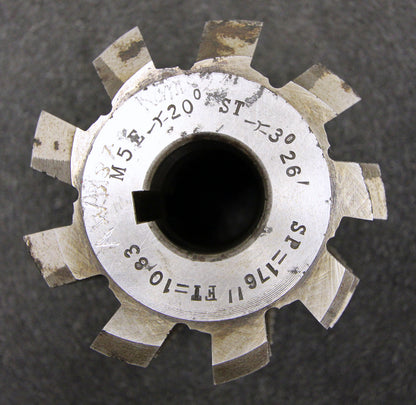 Bild des Artikels STAHLWILLE-Vollstahlwälzfräser-gear-hob-m-=-5mm-20°-EGW-Ø90x90xØ27mm