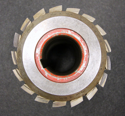 Bild des Artikels SAAZOR-Stollenwälzfräser-involute-spline-hob-Fertigfräser-m-=-3mm-15°-EGW