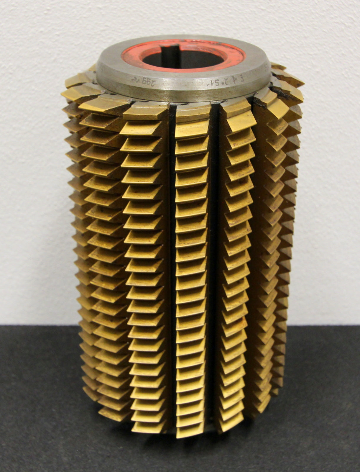 Bild des Artikels SAAZOR-Stollenwälzfräser-involute-spline-hob-m-=-2,5mm-25°-EGW-Ø120x210xØ40mm
