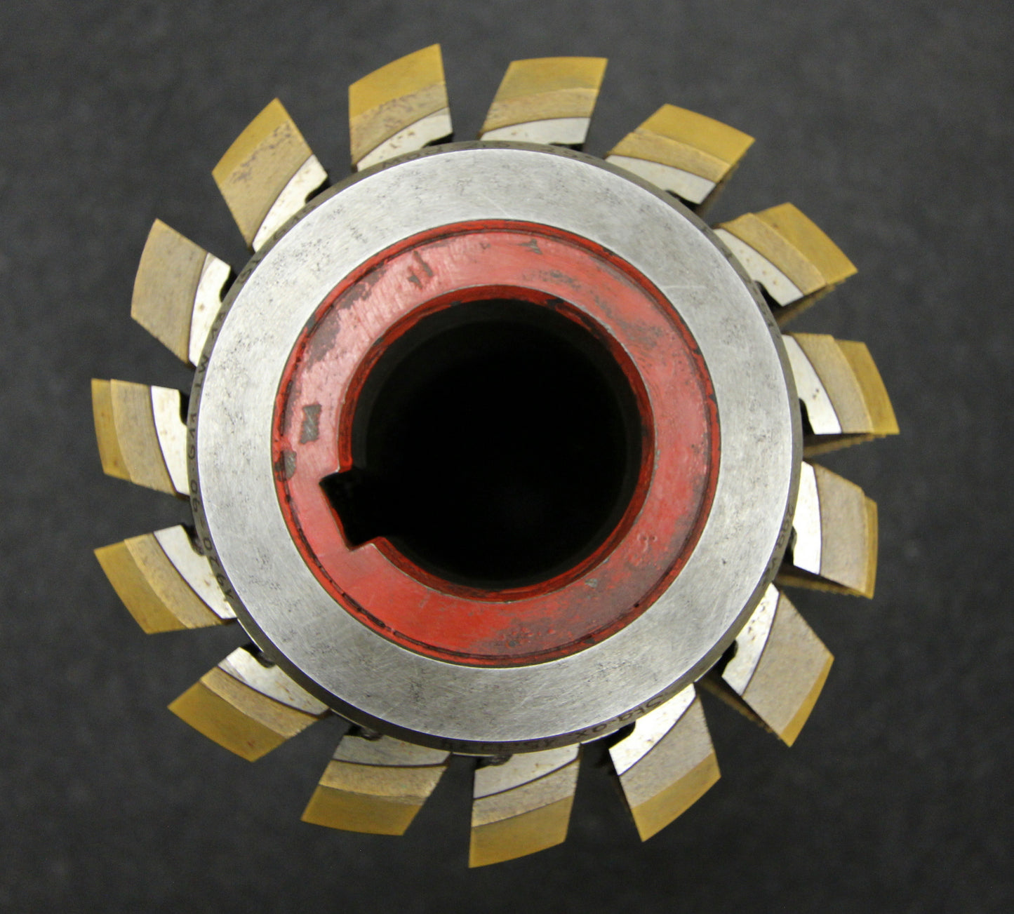 Bild des Artikels SAAZOR-Stollenwälzfräser-involute-spline-hob-m-=-2,5mm-25°-EGW-Ø120x210xØ40mm