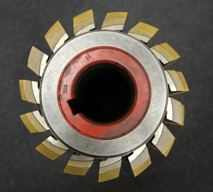 Bild des Artikels SAAZOR-Stollenwälzfräser-involute-spline-hob-m-=-2,5mm-25°-EGW-Ø120x210xØ40mm