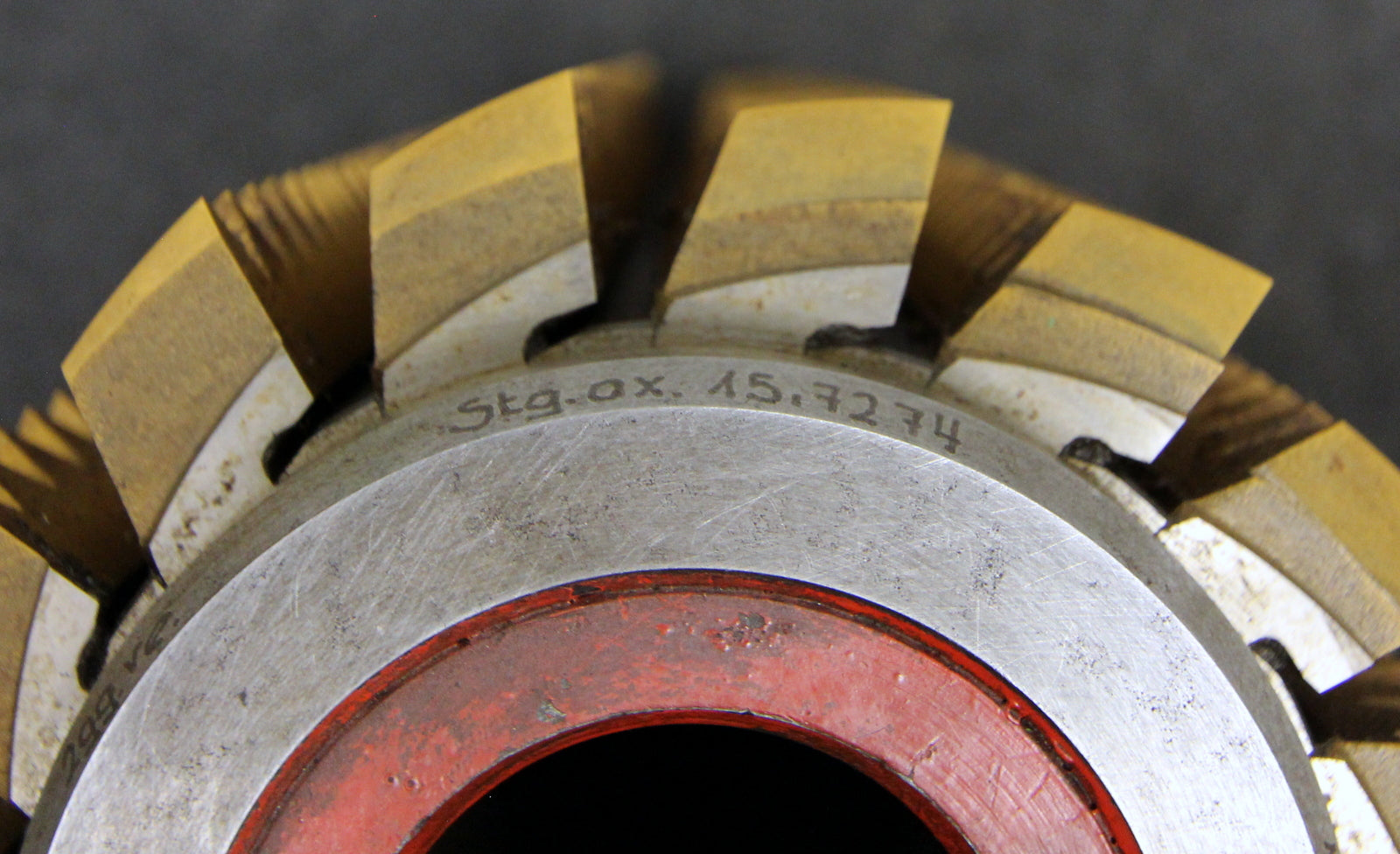 Bild des Artikels SAAZOR-Stollenwälzfräser-involute-spline-hob-m-=-2,5mm-25°-EGW-Ø120x210xØ40mm