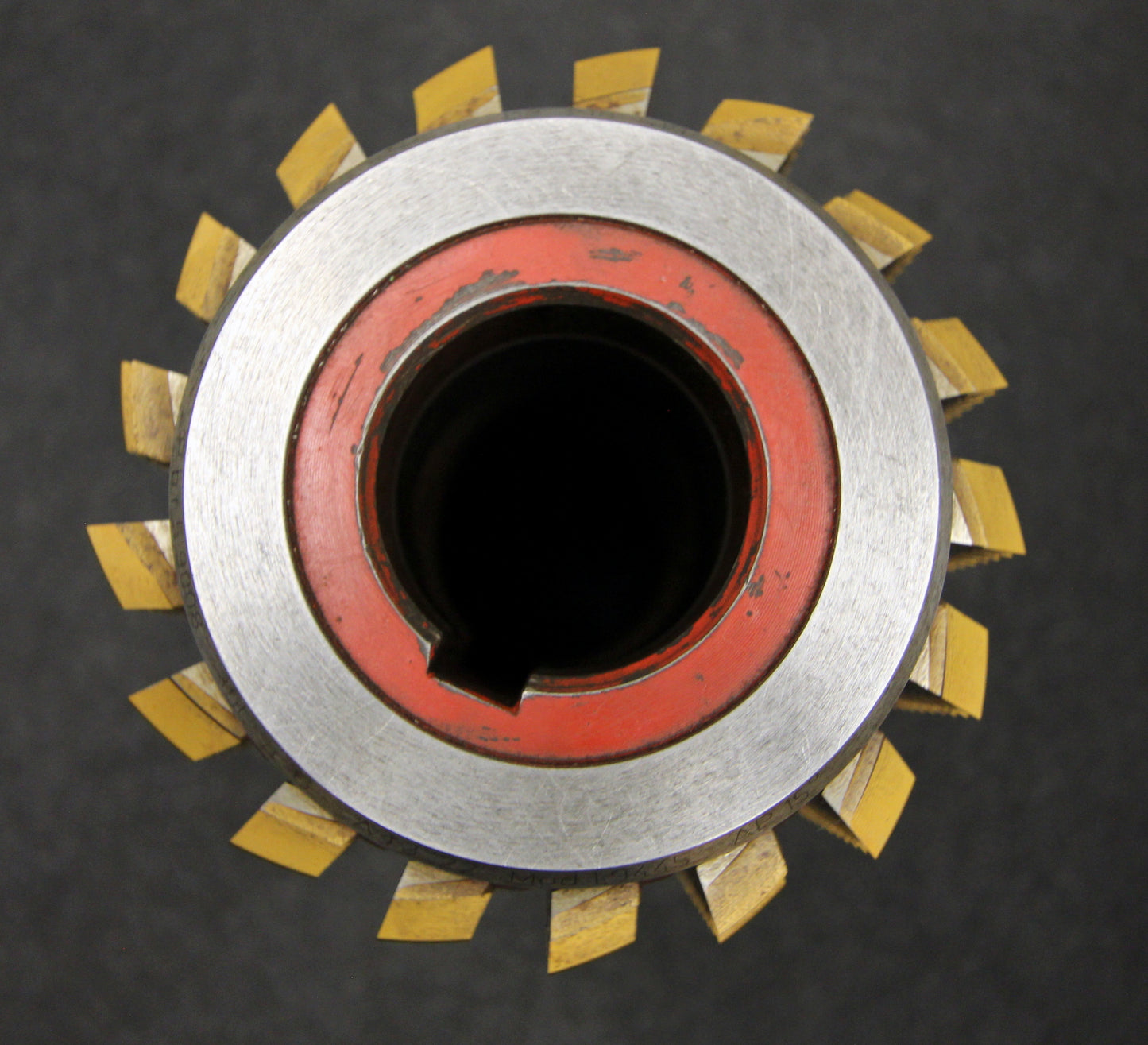 Bild des Artikels SAAZOR-Stollenwälzfräser-involute-spline-hob-m-=-1,9445mm-15°-EGW-Ø110x210xØ40mm