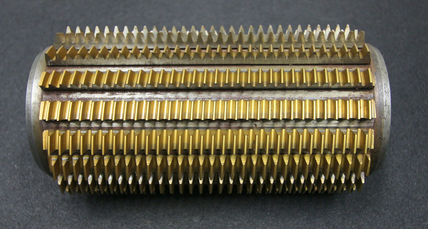 Bild des Artikels SAAZOR-Stollenwälzfräser-involute-spline-hob-m-=-1,9445mm-15°-EGW-Ø110x210xØ40mm