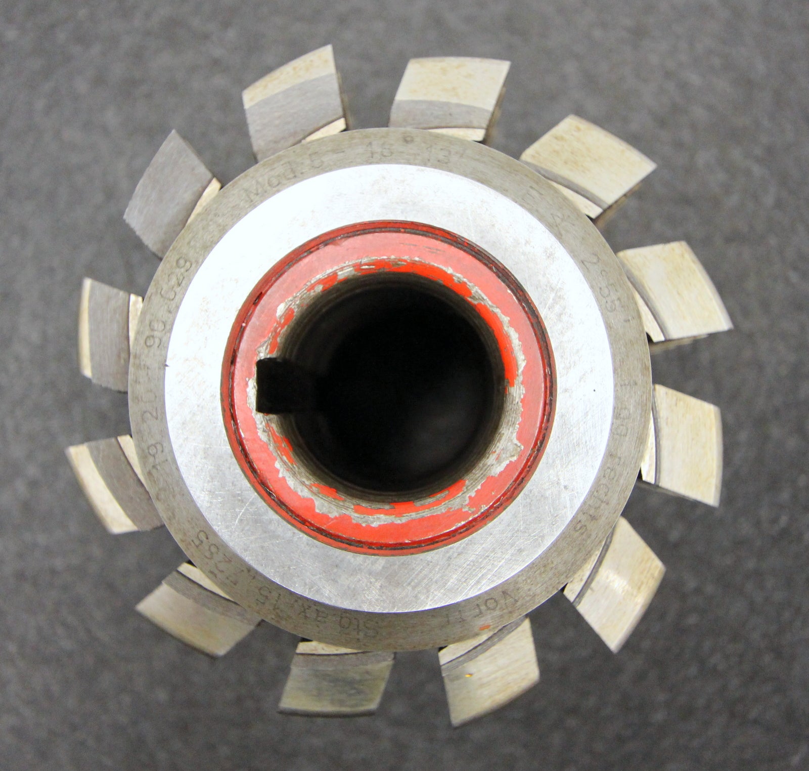 Bild des Artikels SAAZOR-Stollenwälzfräser-involute-spline-hob-Vorfräser-m-=-5mm-18°13´-EGW