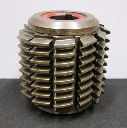 Bild des Artikels SAAZOR-Stollenwälzfräser-involute-spline-hob-Fertigfräser-m-=-3mm-16°-EGW-1gg.-R