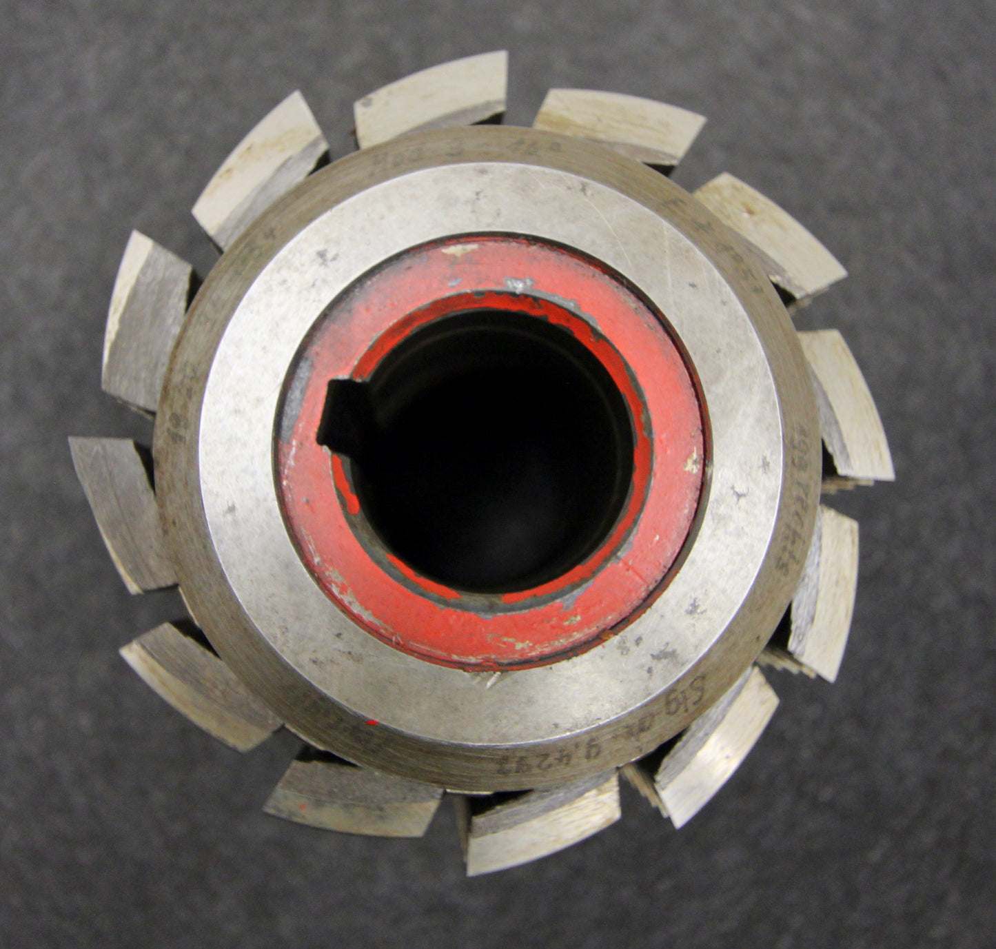 Bild des Artikels SAAZOR-Stollenwälzfräser-involute-spline-hob-Fertigfräser-m-=-3mm-16°-EGW-1gg.-R