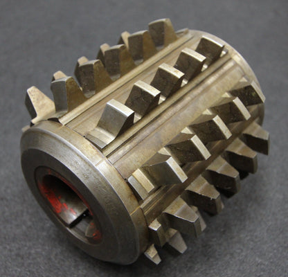 Bild des Artikels SAAZOR-Stollenwälzfräser-involute-spline-hob-Vorfräser-m-=-5,9mm-15°-EGW-1gg.-R