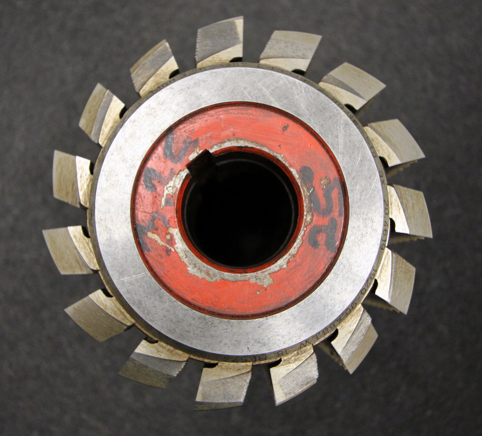 Bild des Artikels SAAZOR-Stollenwälzfräser-involute-spline-hob-m-=-3,25mm-25°-EGW-Ø115x150xØ32mm