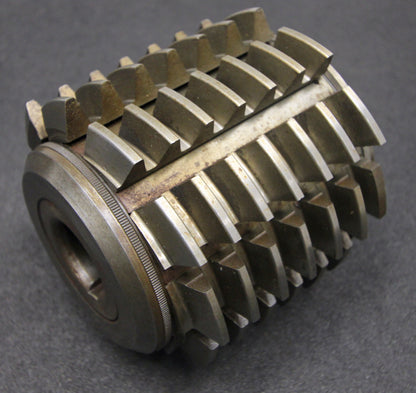 Bild des Artikels SAAZOR-Stollenwälzfräser-involute-spline-hob-Fertigfräser-m-=-4,9mm-15°-EGW-