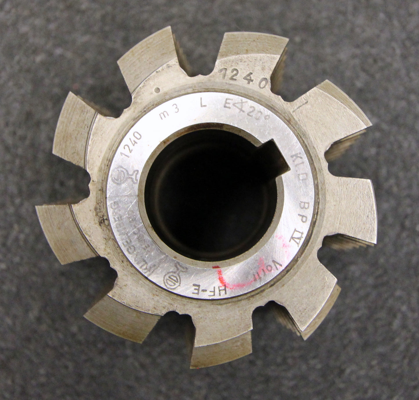Bild des Artikels KLINGELNBERG-Vollstahlwälzfräser-gear-hob-Vorfräser-m-=-3mm-Ø70x70xØ27mm-BP-IV-