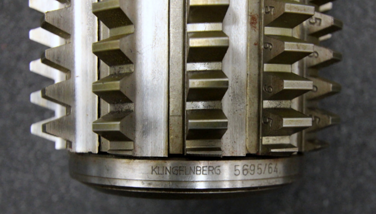 Bild des Artikels KLINGELNBERG-Stollenwälzfräser-involute-spline-hob-Fertigfräser-m-=-3mm