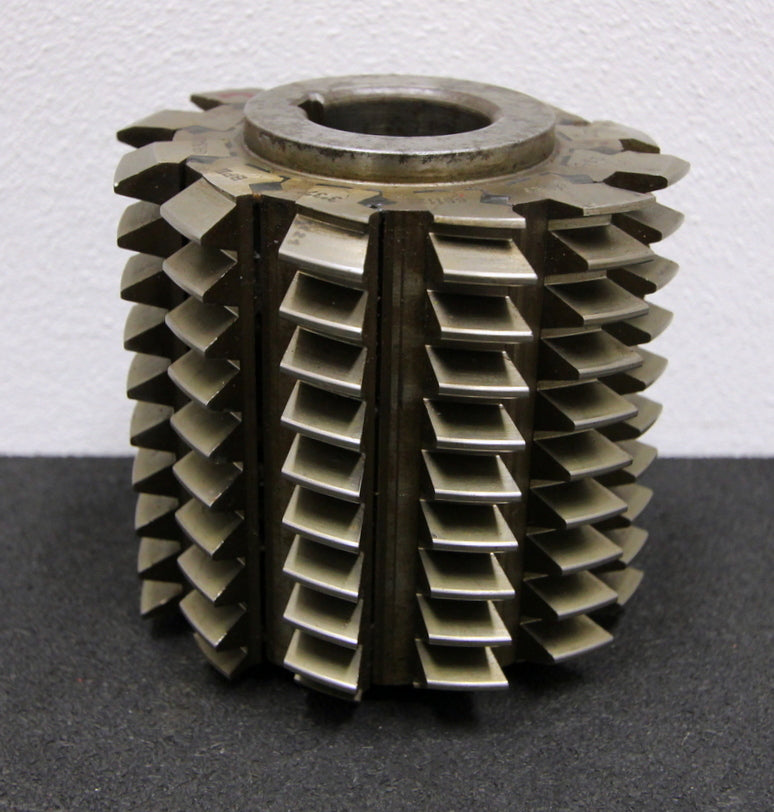 Bild des Artikels LEIMBACH-Stollenwälzfräser-involute-spline-hob-m=-3mm-BP-III-nach-DIN3972-2gg.-L