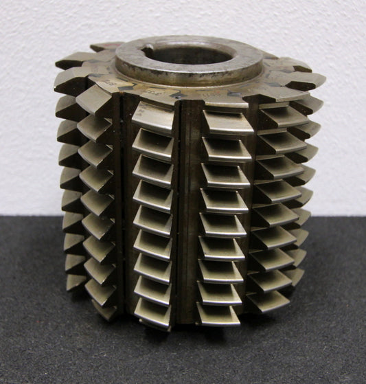 Bild des Artikels LEIMBACH-Stollenwälzfräser-involute-spline-hob-m=-3mm-BP-III-nach-DIN3972-2gg.-L