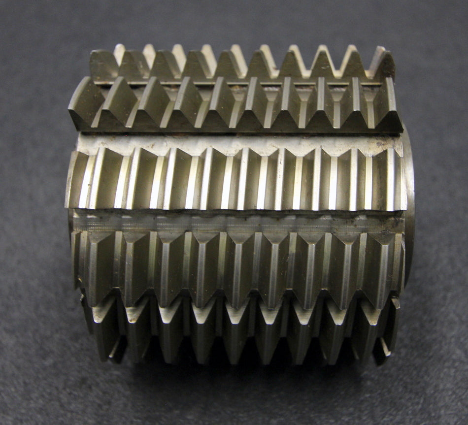 Bild des Artikels LEIMBACH-Stollenwälzfräser-involute-spline-hob-m-=-3mm-BP-III-Ø100x100xØ32mm