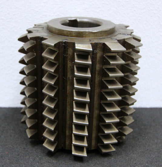 Bild des Artikels LEIMBACH-Stollenwälzfräser-involute-spline-hob-m-=-3mm-BP-III-nach-DIN3972