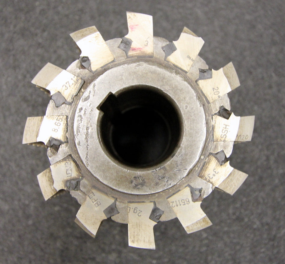 Bild des Artikels LEIMBACH-Stollenwälzfräser-involute-spline-hob-m-=-3mm-BP-III-nach-DIN3972