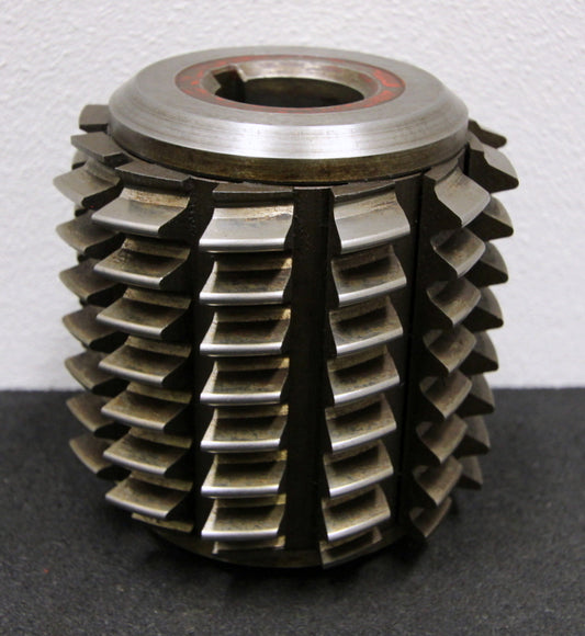 Bild des Artikels SAAZOR-Stollenwälzfräser-involute-spline-hob-m-=-3,5mm-19°55´-EGW-Ø100x100xØ32mm