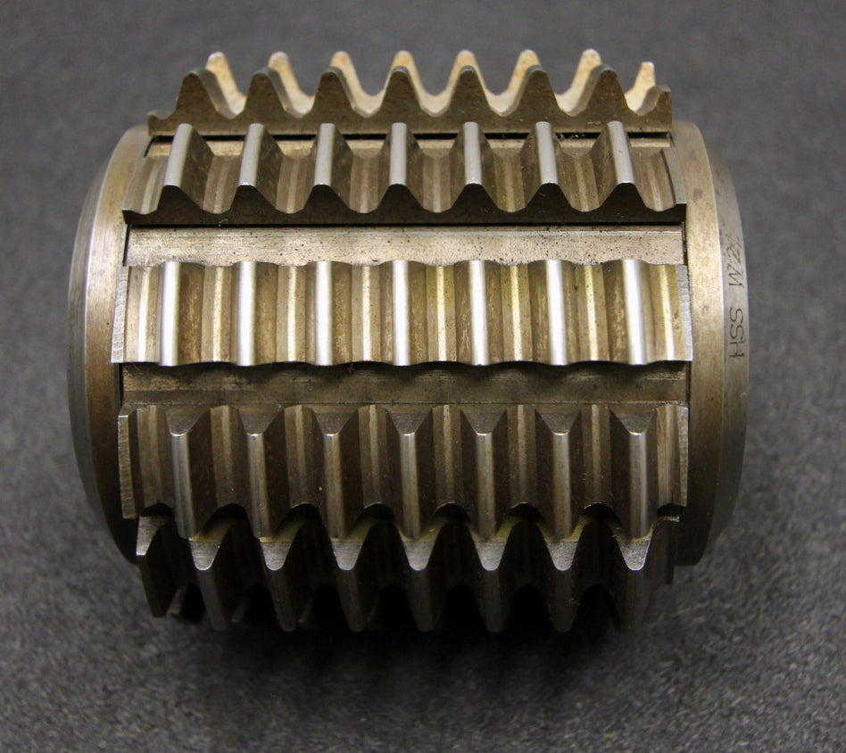 Bild des Artikels SAAZOR-Stollenwälzfräser-involute-spline-hob-m-=-3,5mm-19°55´-EGW-Ø100x100xØ32mm