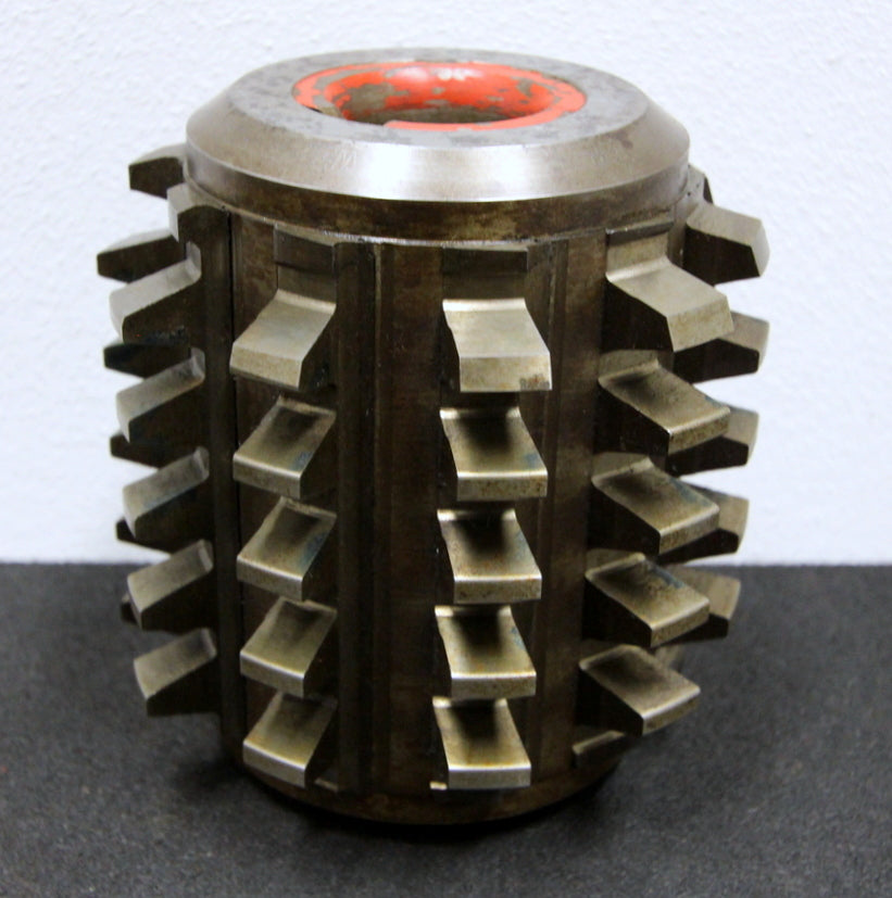 Bild des Artikels SAAZOR-Stollenwälzfräser-involute-spline-hob-Vorfäser-m-=-5,9mm-15°-EGW