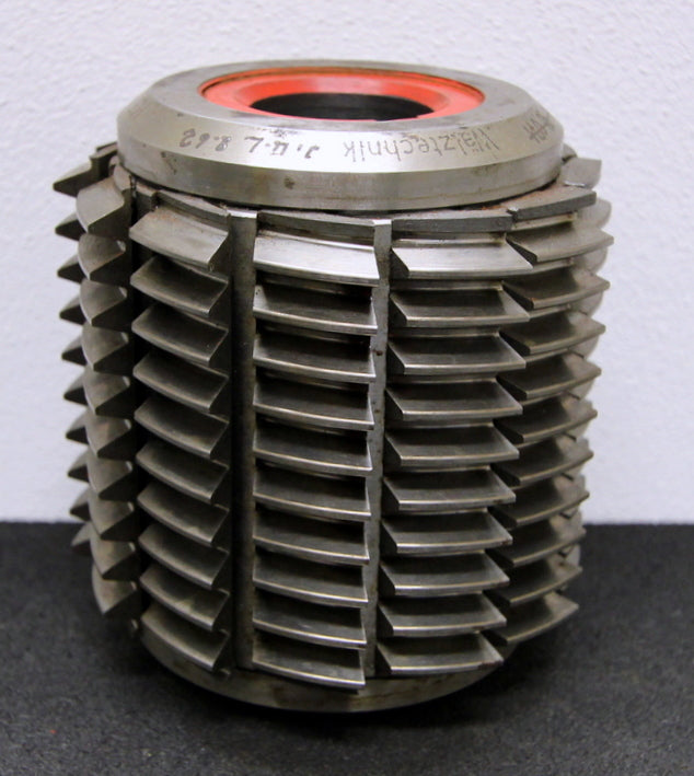 Bild des Artikels SAAZOR-Stollenwälzfräser-involute-spline-hob-Vorfäser-m-=-2,5mm-Ø100x105xØ32mm