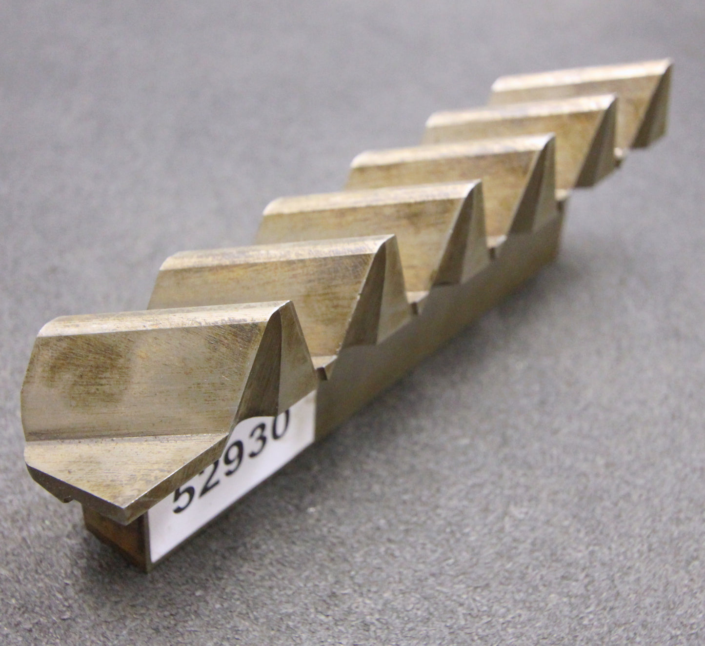 BRENIER Hobelkamm rack cutter m= 8 Angle 20° 195x36mm