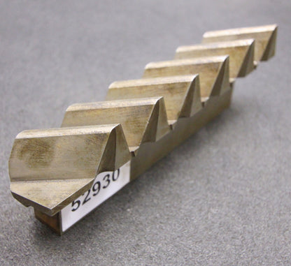 BRENIER Hobelkamm rack cutter m= 8 Angle 20° 195x36mm