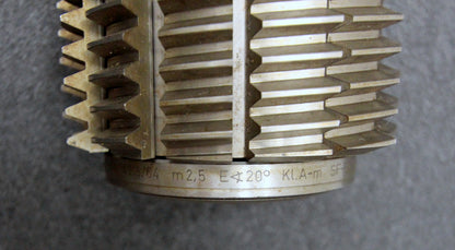 Bild des Artikels KLINGELNBERG-Stollenwälzfräser-involute-spline-hob-Vorfräser-m-=-2,5mm-BPIII