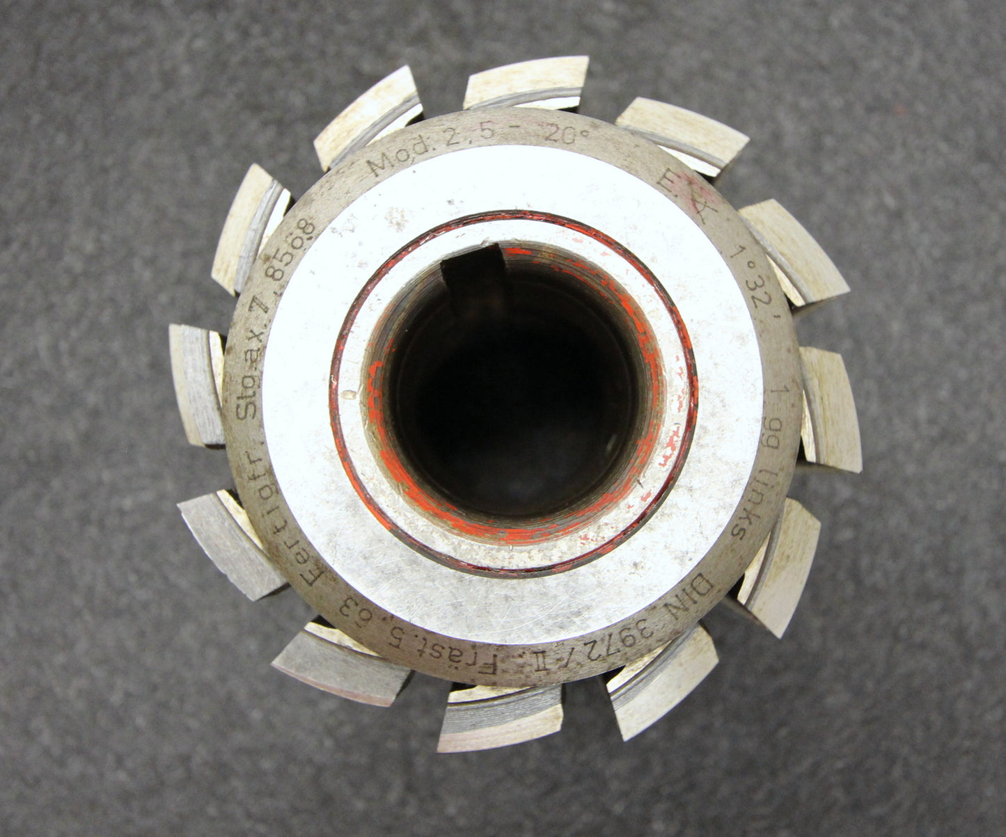 Bild des Artikels SAAZOR-Stollenwälzfräser-involute-spline-hob-Fertigfräser-m-=-2,5mm-BPII