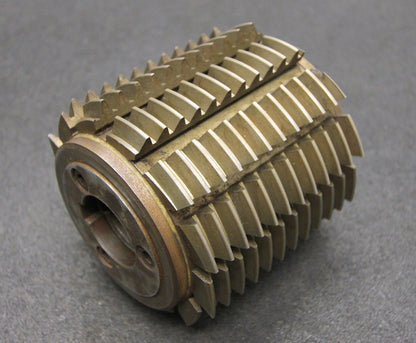 Bild des Artikels LEIMBACH-Stollenwälzfräser-involute-spline-hob-m=-2,5mm-BP-III-Ø100x105xØ32mm-