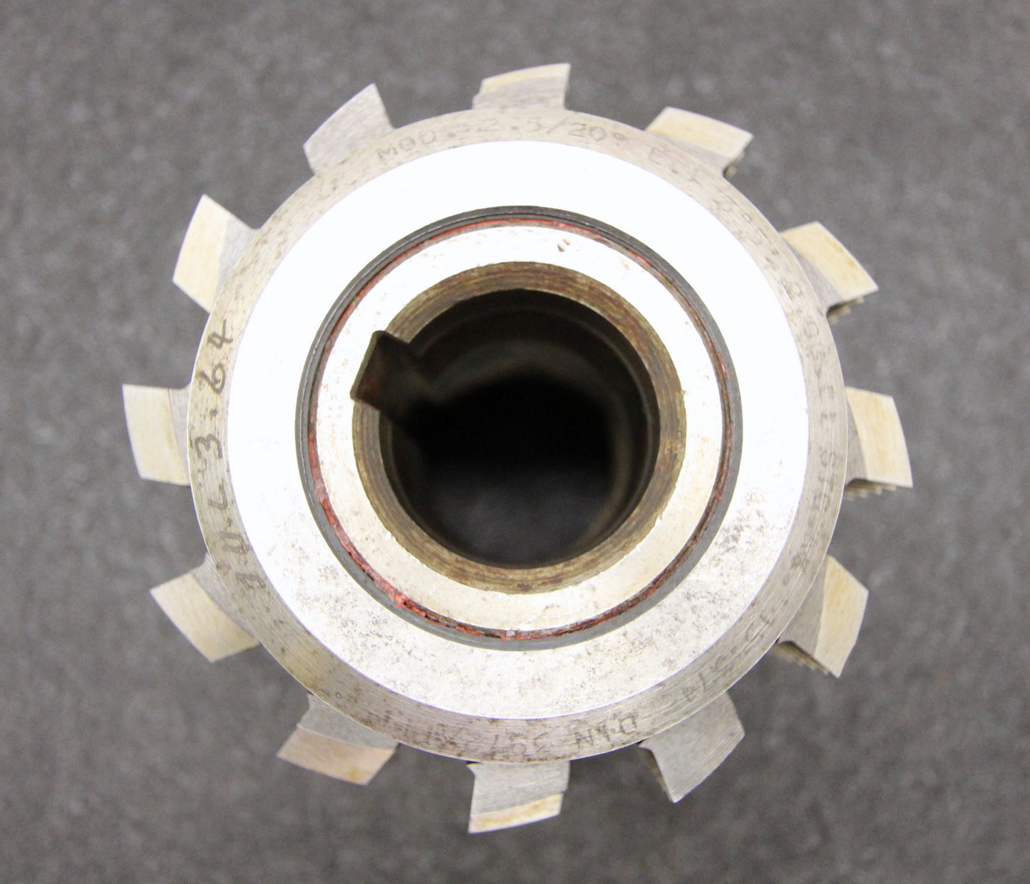 Bild des Artikels SAAZOR-Stollenwälzfräser-involute-spline-hob-m-=-2,5mm-BP-III-Ø100x105xØ32mm