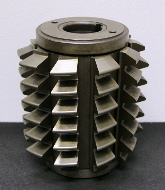 Bild des Artikels FETTE-Stollenwälzfräser-involute-spline-hob-m=6,5mm-BP-IV-DIN3972-Ø140x160xØ40mm