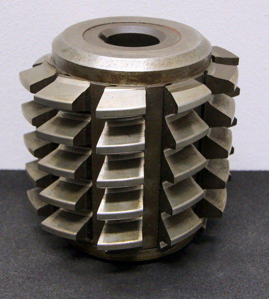 Bild des Artikels SAAZOR-Stollenwälzfräser-involute-spline-hob-Fertigfräser-m=6,5mm-Ø140x130xØ32mm