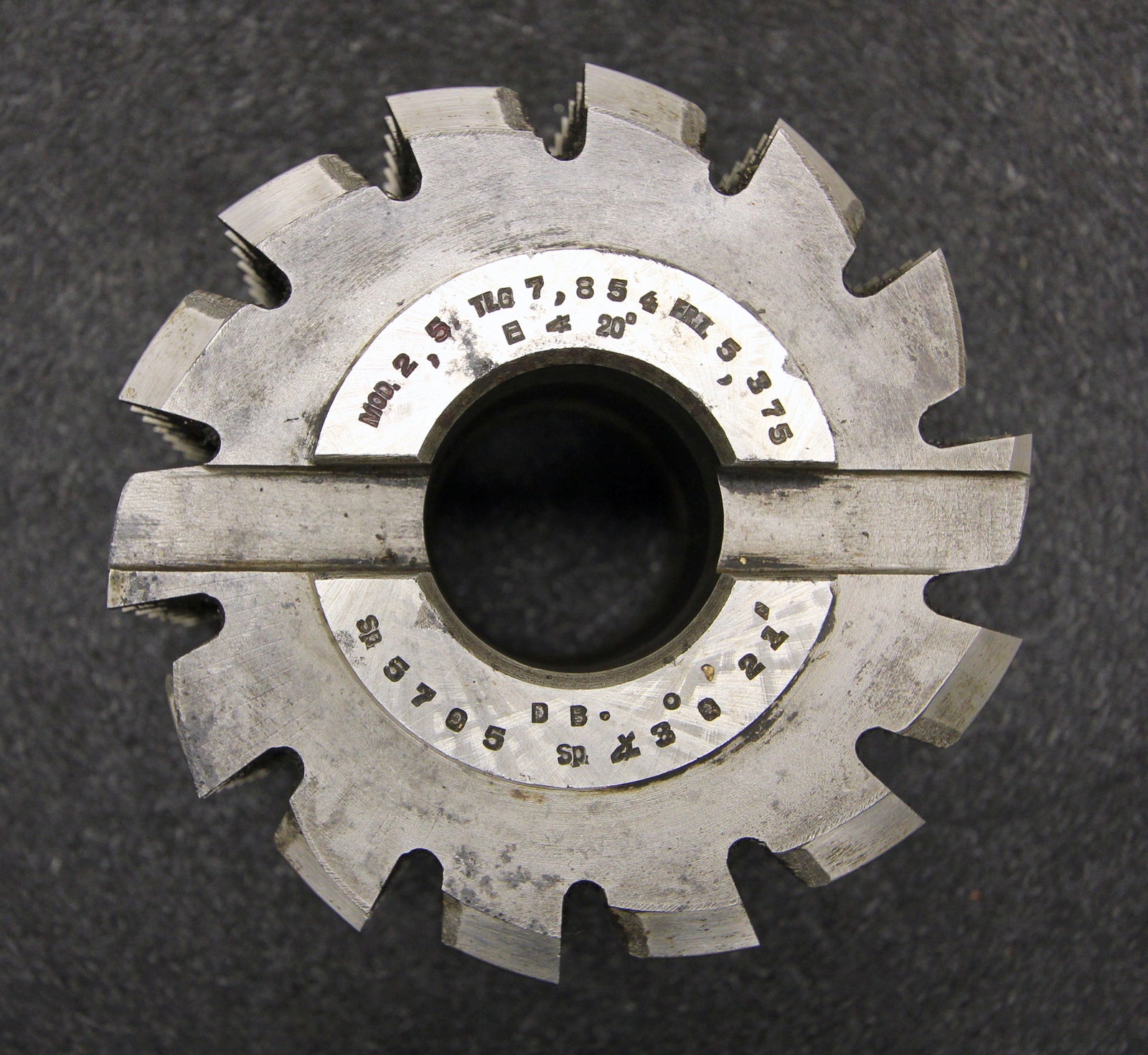 Bild des Artikels R.-STOCK-&-CO-Vollstahlwälzfräser-gear-hob-m-=-2,5mm-20°-EGW-Ø100x70xØ32mm