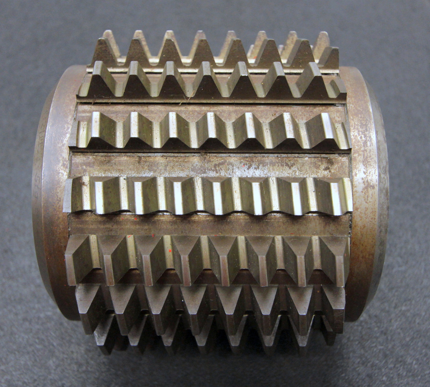 Bild des Artikels SAAZOR-Stollenwälzfräser-involute-spline-hob-Vorfäser-m-=-4,5mm-Ø160x140xØ50mm