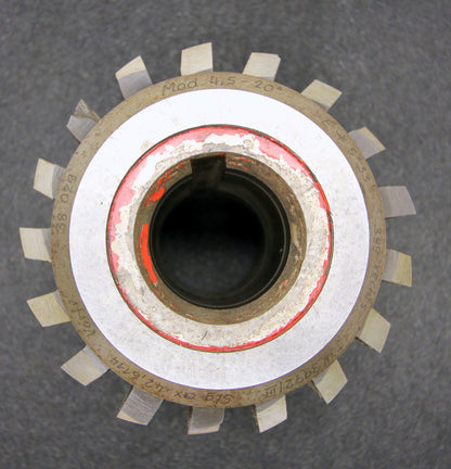 Bild des Artikels SAAZOR-Stollenwälzfräser-involute-spline-hob-Vorfäser-m-=-4,5mm-Ø160x140xØ50mm