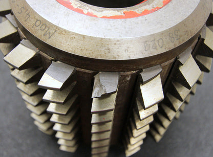 Bild des Artikels SAAZOR-Stollenwälzfräser-involute-spline-hob-Vorfäser-m-=-4,5mm-Ø160x140xØ50mm
