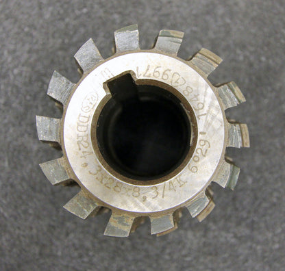 Bild des Artikels PWS-Keilwellenwälzfräser-spline-hob-8-Keile-24,3x28x8,3-mit-Höcker--Ø70x70xØ27mm