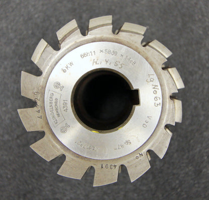 Bild des Artikels KLINGELNBERG-Keilwellenwälzfräser-spline-hob-6-Keile-66x58x14-mit-Höcker