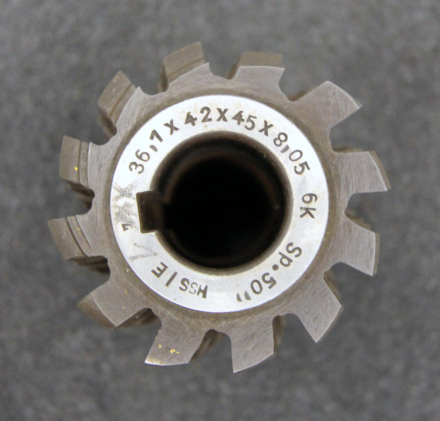 Bild des Artikels KLINGELNBERG-Keilwellenwälzfräser-spline-hob-6-Keile-36,1x42x45x8,05-