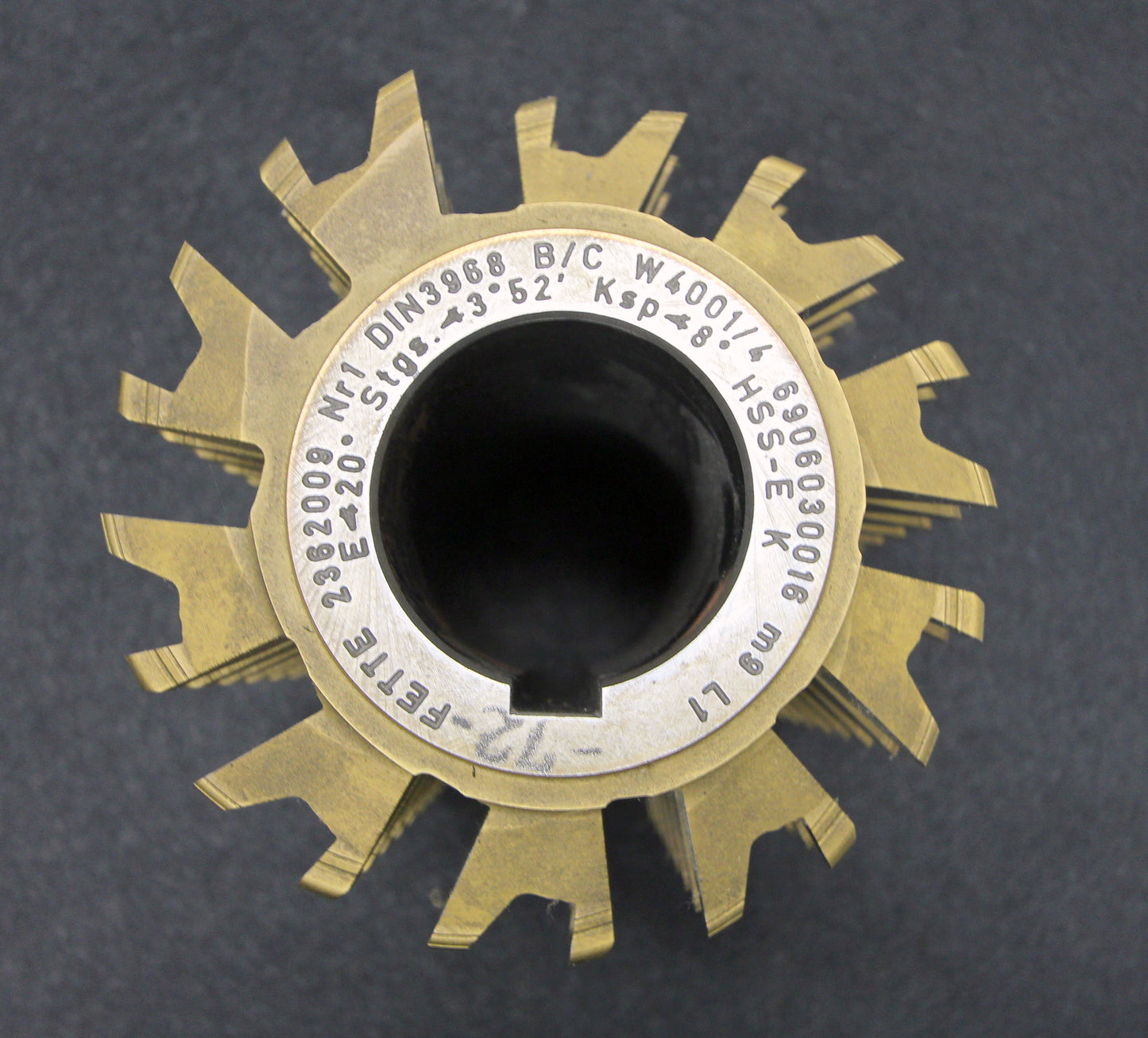 Bild des Artikels FETTE-Räumzahnwälzfräser-gear-hob-m-=-9mm-20°-EGW-Ø160x240xØ60mm-LKN-1gg.-L