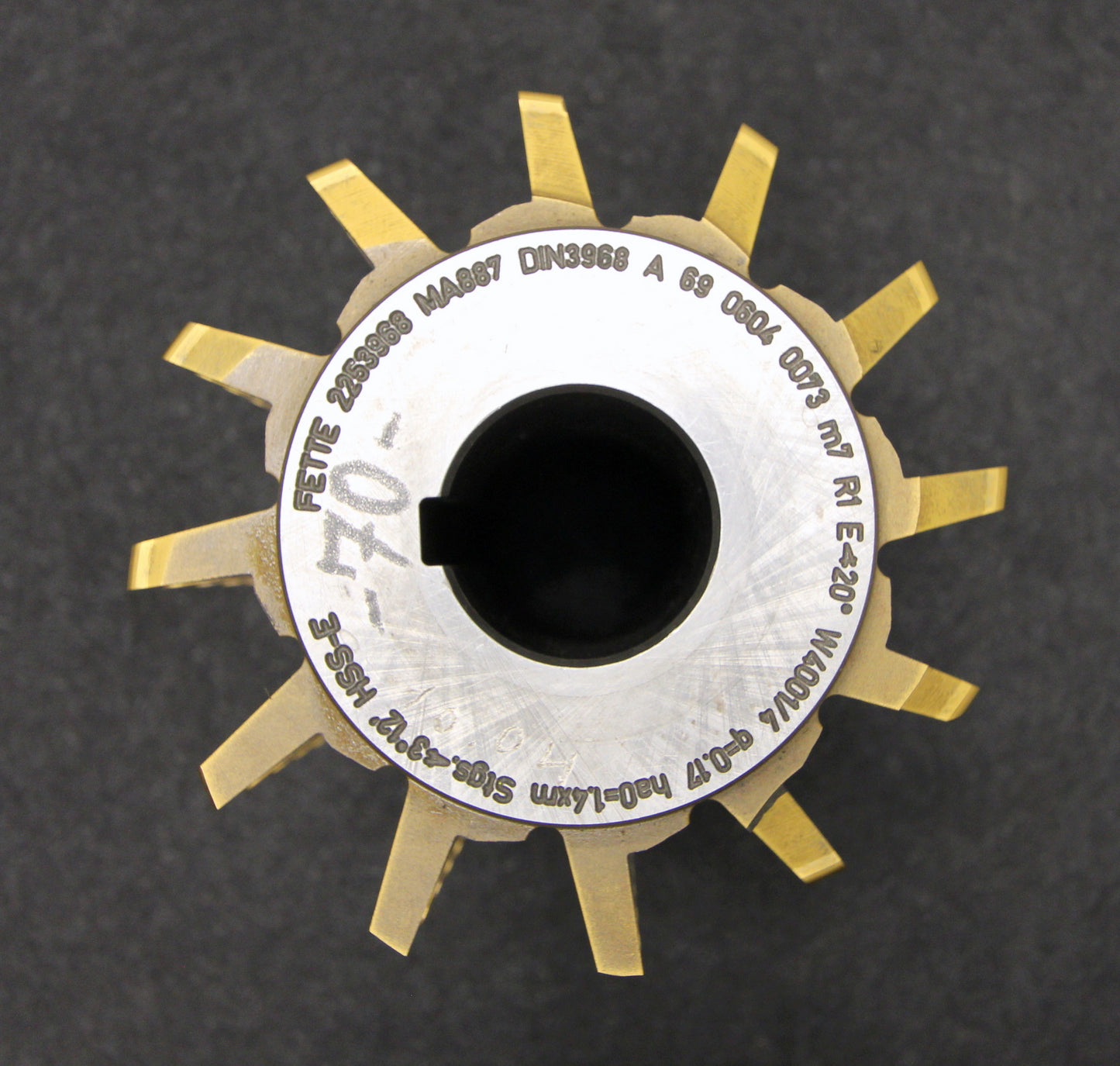 Bild des Artikels FETTE-Vollstahlwälzfräser-gear-hob-m-=-7mm-20°-EGW-Ø140x200xØ40mm