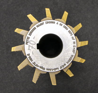Bild des Artikels FETTE-Vollstahlwälzfräser-gear-hob-m-=-7mm-20°-EGW-Ø140x200xØ40mm