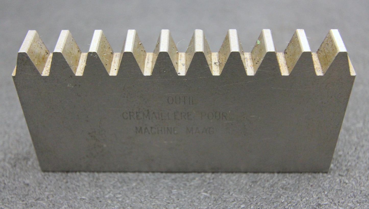 Bild des Artikels DELTAL-Hobelkamm-rack-cutter-für-MAAG-Wälzhobelmaschinen-Modul-3,5-110x20mm