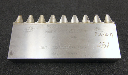 DELTAL Hobelkamm rack cutter m= 4,25 Angle 20°