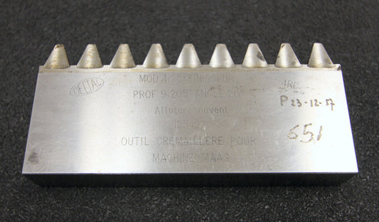 DELTAL Hobelkamm rack cutter m= 4,25 Angle 20°